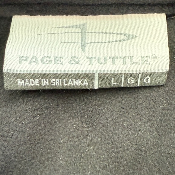 PAGE & TUTTLE - Men's Full Zip Jacket with Fleece Lining - Picture 3 of 8